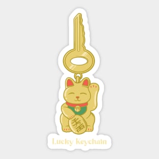 Lucky keychain Sticker